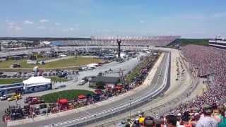 Dover Fedex 400 2014 Start of Race (Fanview Turn 4)