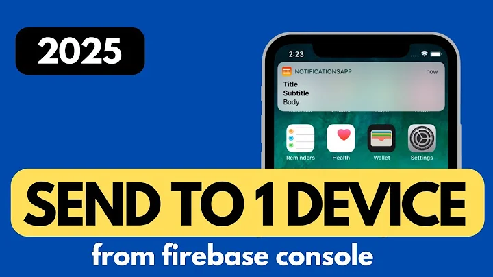 How to Send Firebase Notifications to Just One Device/User (2025)