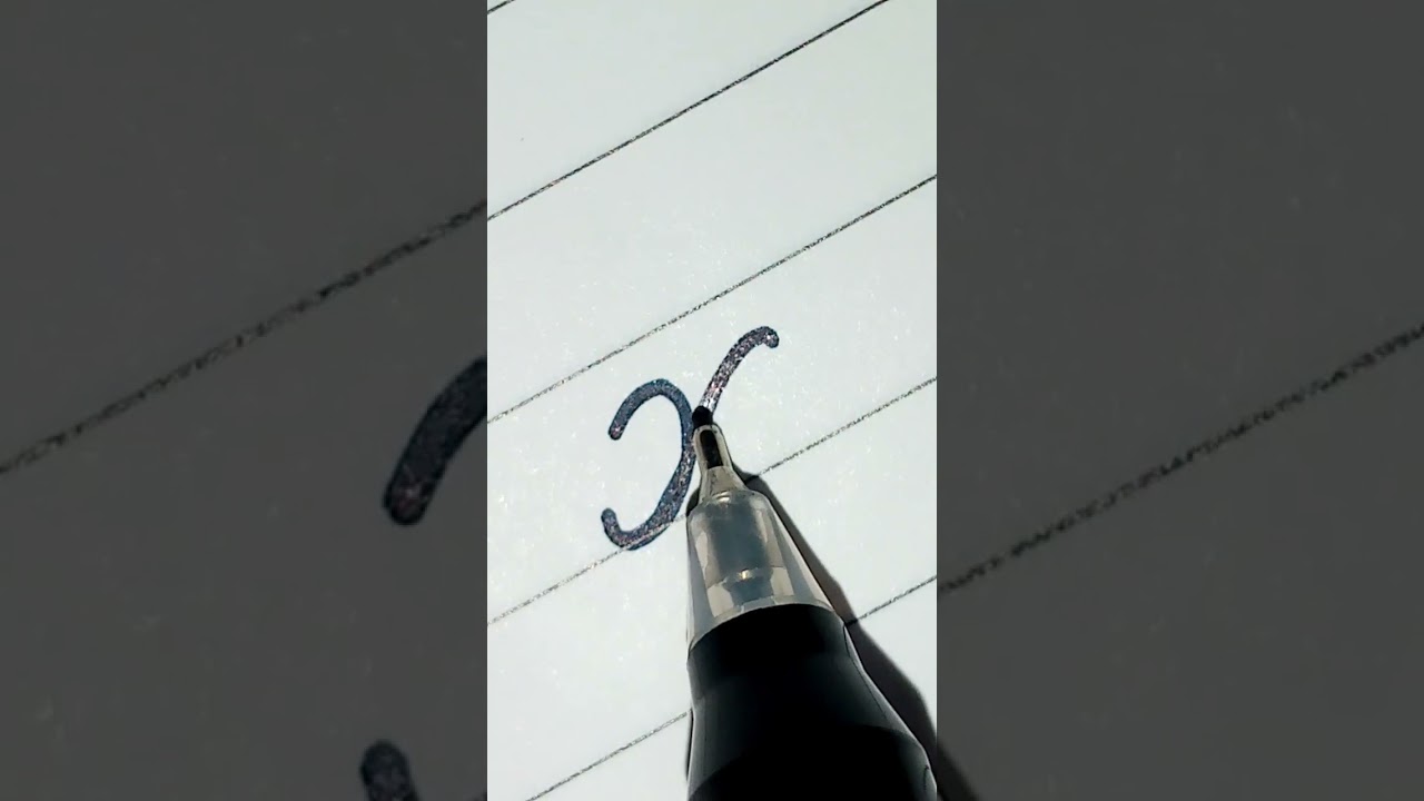 capital and small Alphabet letter X ✒️ 