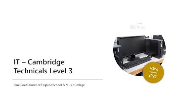IT - Cambridge Technicals