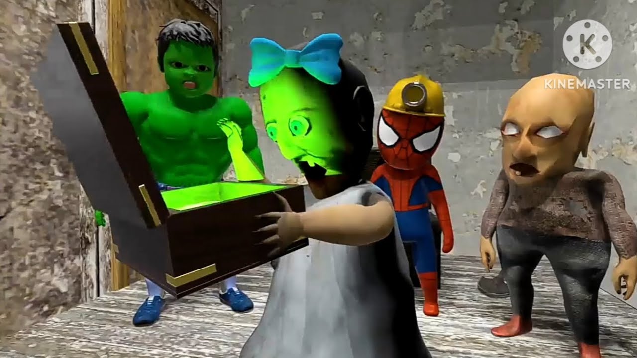 HIDE and SEEK and MORE GAMES in granny house 