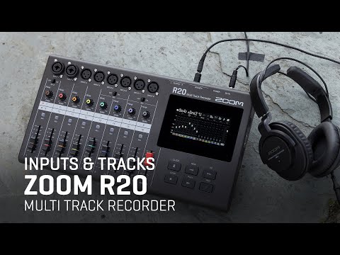 The Zoom R20 Multi Track Recorder - Inputs & Tracks