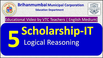 Class 5 Scholarship IT Logical Reasoning  by BMC VTC Teacher  Sreekumar T