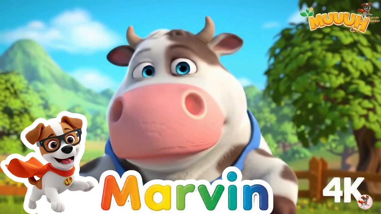 🎵 Frühlingszauber & Tierstimmen! Die besten Kinderlieder zum Lernen & Spielen | Marvin Kinderlieder