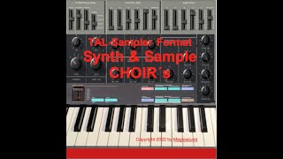 TAL SAMPLER Synth & Sample CHOIR´s 