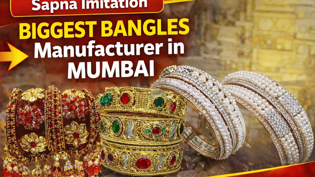 Biggest bangles market in Mumbai‼️Yahan se sabse saste Keemat me khariden💰SAPNA IMITATION88559 96681