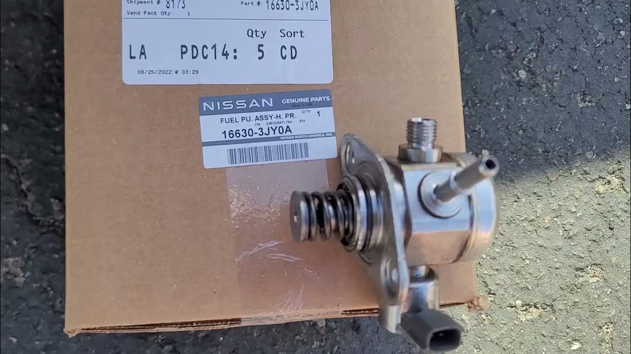 2011 NISSAN JUKE . CODE P0087,P0088,P0090. - YouTube