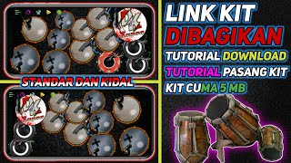 SHARE KIT KENDANG‼️ JAIPONG NEW UPDATE SAMPLING||REAL DRUM MOD KENDANG