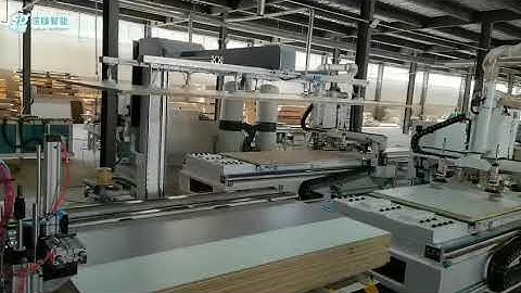 CNC Nesting Machine With Loading Robot