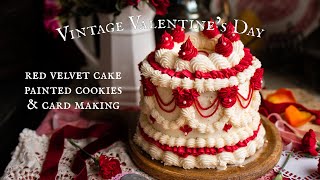 Victorian Valentine's Day Desserts and Crafts | Cozy Cooking Vlog ASMR & Vintage Ambience by Under A Tin Roof 108,821 views 3 months ago 20 minutes