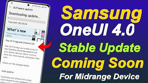 Samsung OneUI 4.0 Android 12 Coming Soon For Midrange Devices | F62 A51 A52S 5G A71 A31 A21S A32