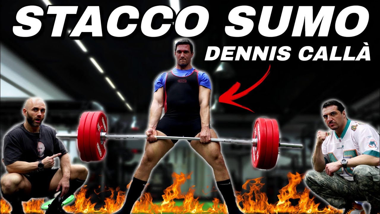INSEGNO LO STACCO SUMO A DENNIS CALLÀ - Test Massimale con Marco PT