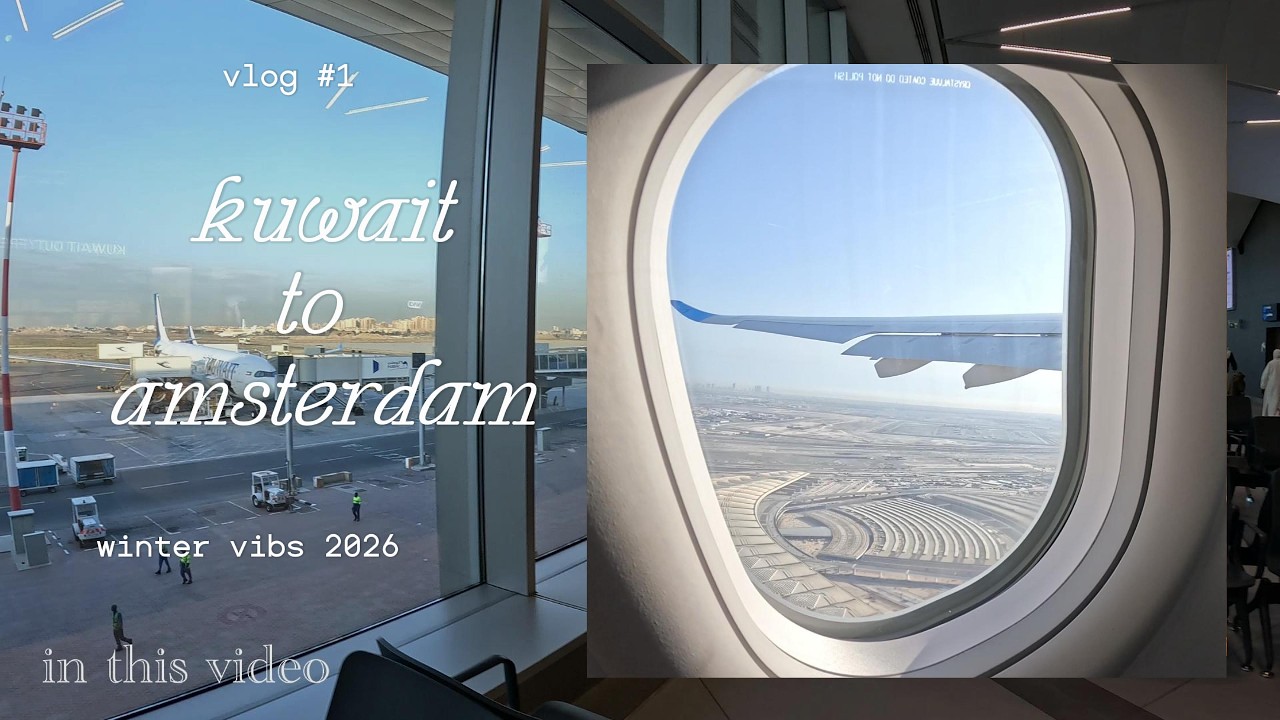 مطار الكويت T4 إلى أمستردام ✈