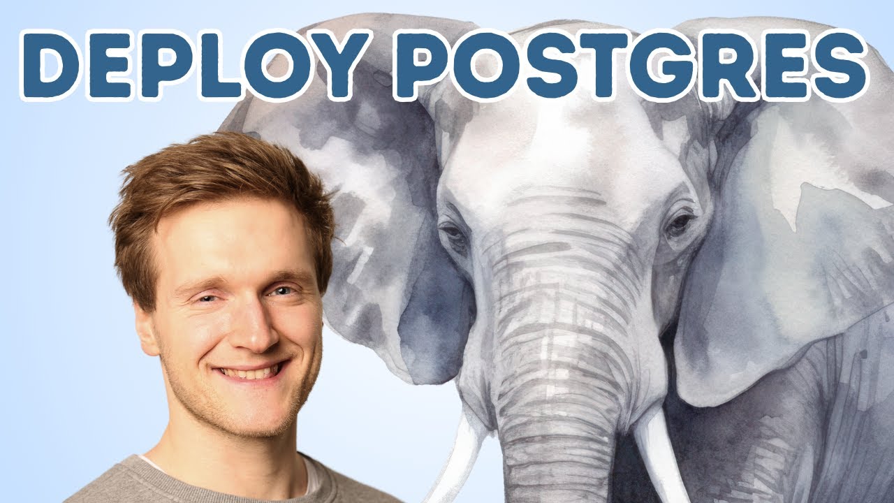 How to Deploy Postgres in Docker in 7 Seconds | Sliplane - YouTube