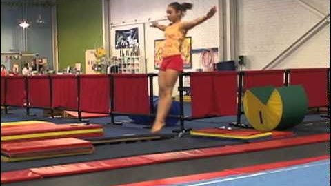 Front Layout & Twisting Tumble Track & Tramp Progression