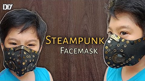 Easy Diy Steampunk mask for costumes