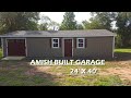 Amish Garage Delivery Second Half