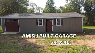 Amish Garage Delivery Second Half