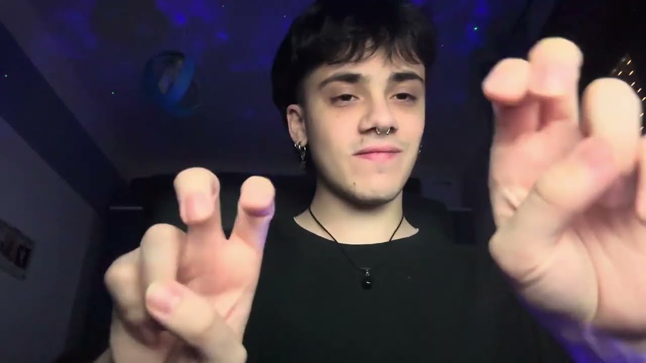 Hand sounds and hand movements ASMR