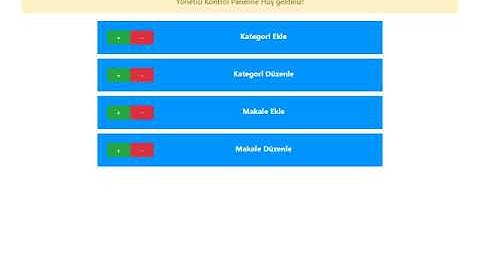 10 - ASP.NET Web Forms Responsive Web Sitesi Yapımı - Admin Paneli/ Makale Ekleme İşlemi