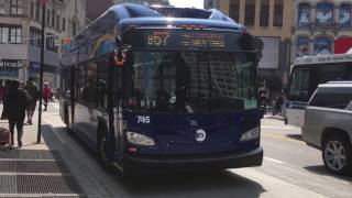 MTA New York City Bus: New Flyer XN-40 on the B67