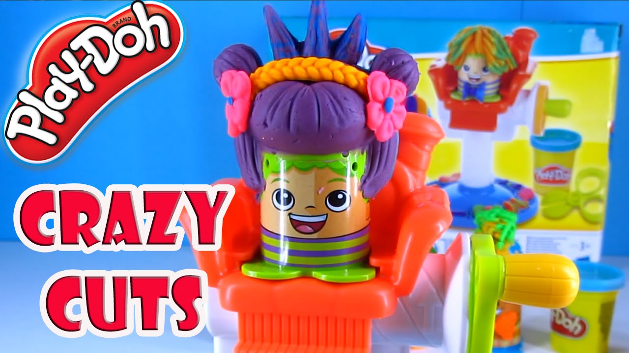 DIY Play Doh Crazy Cuts Playset for Kids Fun Video for Children YouTube