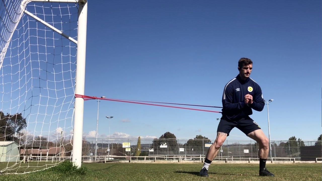 Resistance Band Lateral walks YouTube