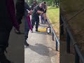 Police find a large snake in Birmingham, UK street