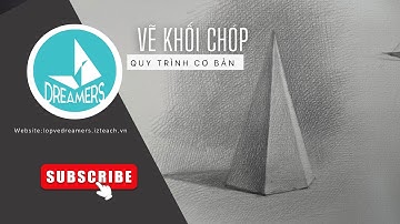 Hướng Dẫn Vẽ Khối Chóp Nhanh và Đơn giản | Lớp Vẽ DREAMERS