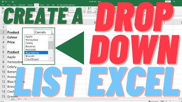 Create a drop down list in Excel Fast under 60 seconds #shorts How to