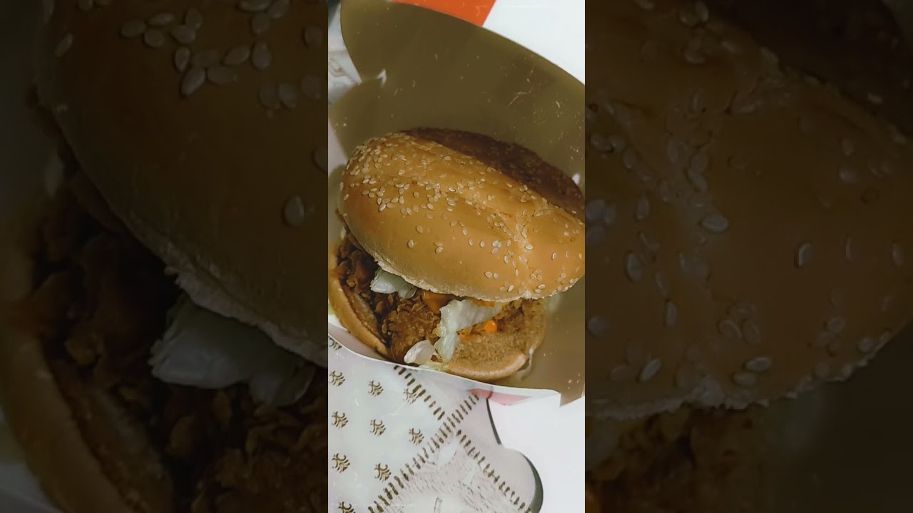 KFC..😋😍 mighty 🍔value tangy wings aye mazay shorts YouTube