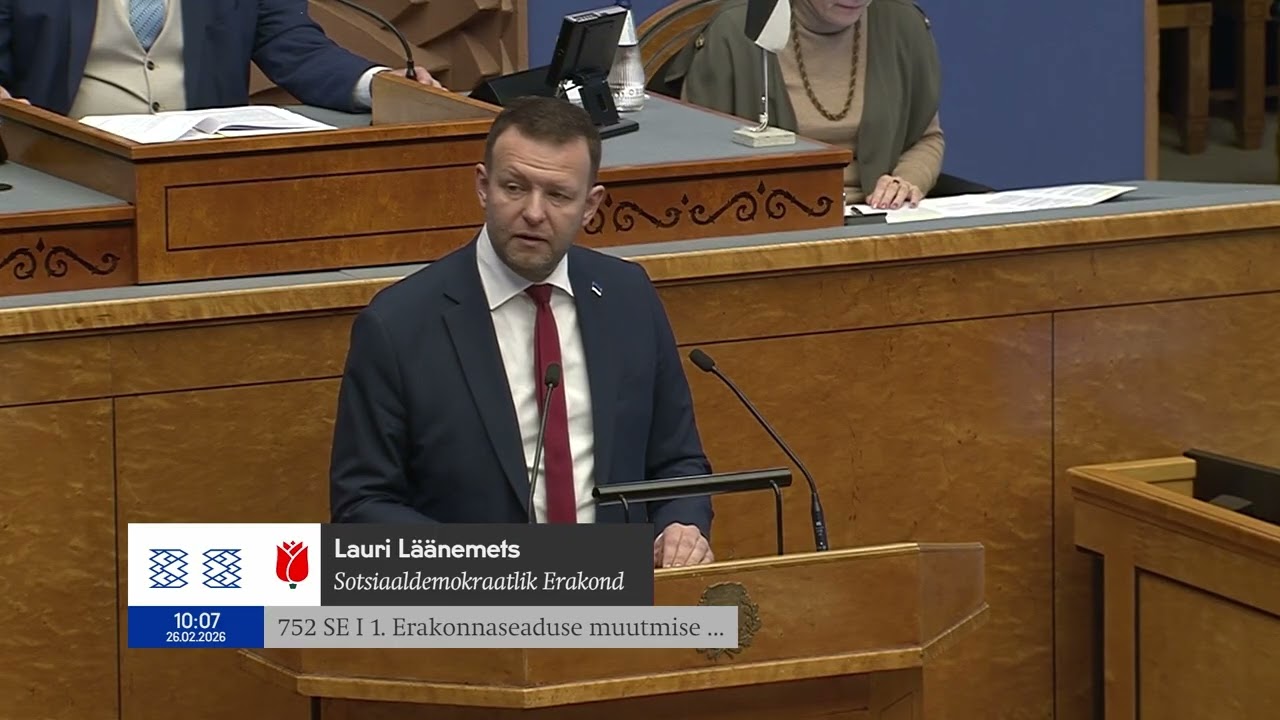 Riigikogu istung, 26.02.2026