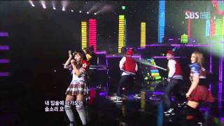 VNT - Sound YeYeYe (VNT - 소리) @ SBS Inkigayo 인기가요 101219