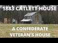 1883 Confederate Catlett House metal detection with Hampshire History Hunters