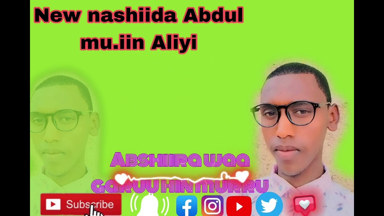Abshiraa waa garaa hin murruu tolli rabbii keenyaa walgayaa