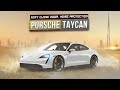 Soundproofing for Porsche Taycan. Soft Close Retrofit Install on Porsche Taycan Dubai.