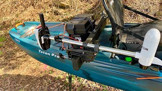 ✅ The Best No Drilling DIY Kayak Trolling Motor Mount