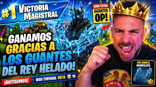 👑 GANAMOS GRACIAS A LOS GUANTES DEL REY HELADO 😱 VICTORIA ÉPICA