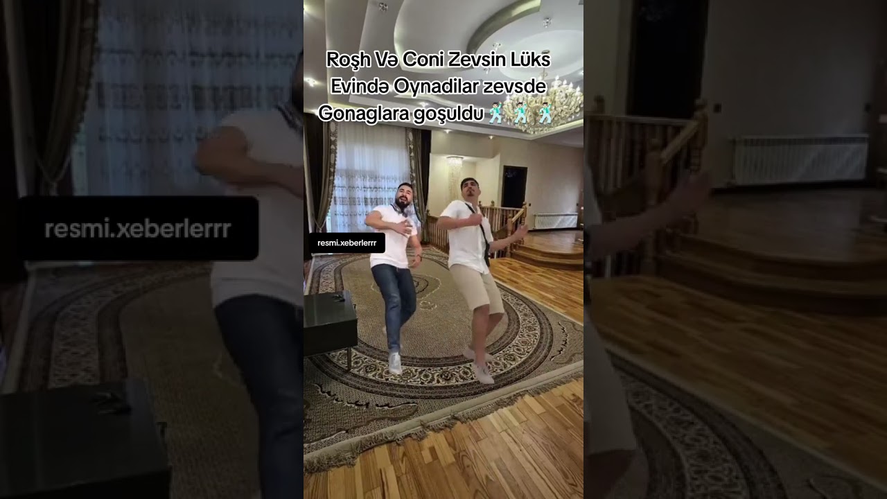 Roshnan Coni Zevsin Lüks Evində Oynadılar 