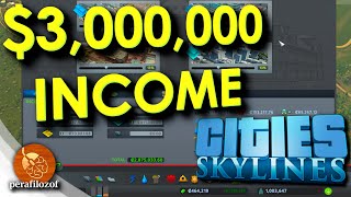 💸 How to make Money and Massive Income & Profit in Cities: Skylines | Bug or Feature | Guide #6