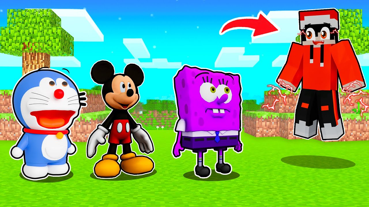 ماين كرافت لكن جمسه صار شرير ومقلب سبونج بوب !!؟ 😈⚡️