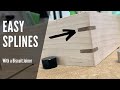 Splines Using a Biscuit Joiner  I  Bents Woodworking