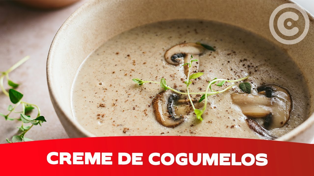 Delicioso Creme de Cogumelos pronto em 20 minutos