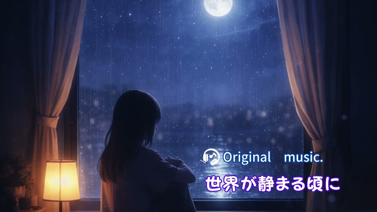 オリジナルサウンド🌟世界が静まる頃に🌟 #musicvideo #originalsong #originalmusicvideo