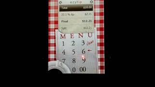 EzyTip is the simply one of the best looking tip calculator for windows phone screenshot 1