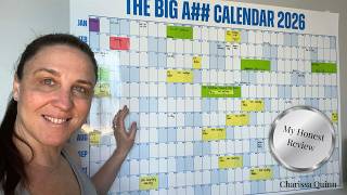 Big A## Wall Calendar Review-Giant Dry-Erase Year Planner
