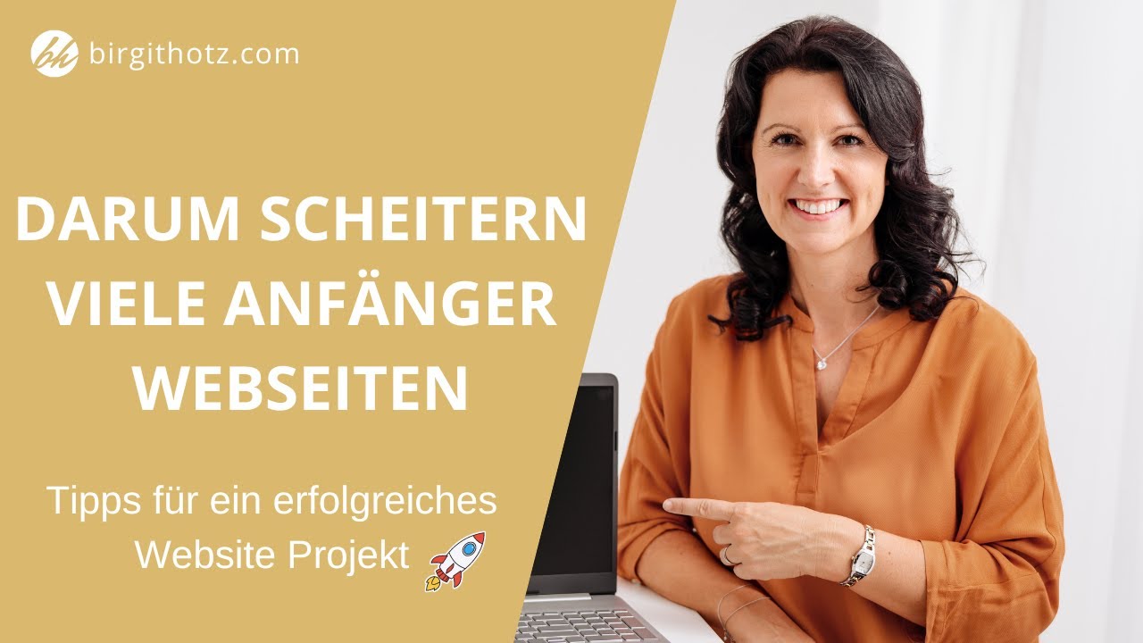 Warum viele Anfänger Websites scheitern | Fehler vermeiden + 🚀 Tipp erfolgreich Webseiten erstellen
