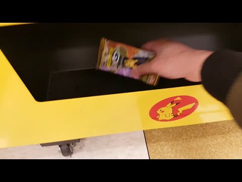 포켓몬카드 자판기 1팩 까기 GX카드 뽑기 Pokemon Card Vending Machine 1Pack