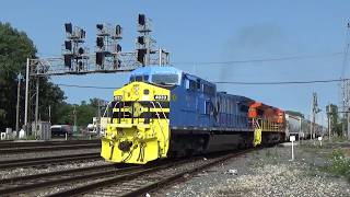Railfanning Chicagoland 7/28/26
Trying to get back into the swing of things, I guess.
After three back to back eight hour shifts, I decided to try and treat myself with some railfanning. Ultimately, today proved to be a bit difficult to get through with missing some cool stuff and a certain issue I will not disclose, but the day did wield some interesting stuff in the end I suppose. Enjoy!
Now here are the trains in order.
La Grange, IL.
Train 1: Outbound Metra
Power:
METX F40PHM-3 #211 *Chicago, Burlington, & Quincy Heritage Unit*
METX CabCar #8579
Train 2: Inbound Metra
Power:
METX CabCar #8606
METX F40PHM-3 #208 *Village Of La Grange*
Train 3: Outbound Metra
Power:
METX F40PHM-3 #185 *Village Of Roselle*
Blue Island, IL.
Train 4: Outbound Metra
Power:
METX MP36PH-3C #407
METX CabCar #8547
Train 5: Inbound Metra
Power:
METX CabCar #8574
METX MP36PH-3C #423
METX MP36PH-3C #406
Train 6: Outbound Metra
Power:
METX F40PHM-3 #209
METX CabCar #8552
Dolton, IL.
Train 7: SB Transfer Freight
Power:
CSX ES40DC #5477
Train 8: WB Autorack Train
Power:
UP SD70M #3823
UP SD70M #5051
Train 9: EB Autorack Train
Power:
BNSF ES44DC #7338
DPU:
BNSF ES44C4 #6750
Train 10: EB Coal Train
Power:
UP C44ACM #5827
UP ES44AC #5298
UP AC44CW #7170
Train 11: EB Local Freight
Power:
CSX SD70MACe #4541 *ex-CSX 741*
Train 12: WB Oil Train
Power:
NS ES44AC #8142
NS AC44C6M #4828 *ex-NS 9675*
Train 13: EB Mixed Freight
Power:
IHB GP40-2 #4018 *ex-SP 7615*
IHB GP40-2 #4016 *ex-SP 7613*
Train 14: WB Mixed Freight
Power:
CF&E C40-8W #4033 *America 250, ex-CSX 7865*
CF&E C40-8W #4035 *ex-CSX 7873*
Taken on 7-28-26 Railfanning Chicagoland 7/28/26