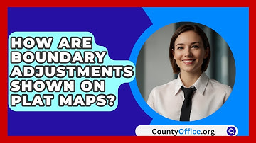 How Are Boundary Adjustments Shown On Plat Maps? - CountyOffice.org